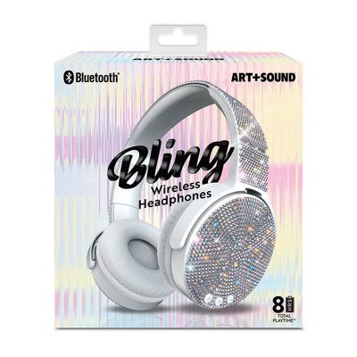 ART+SOUND Bling Simsiz / Kablolu Bluetooth Qulaqcığı: Tənzimlənən Üstün-Qulaq Dizaynı