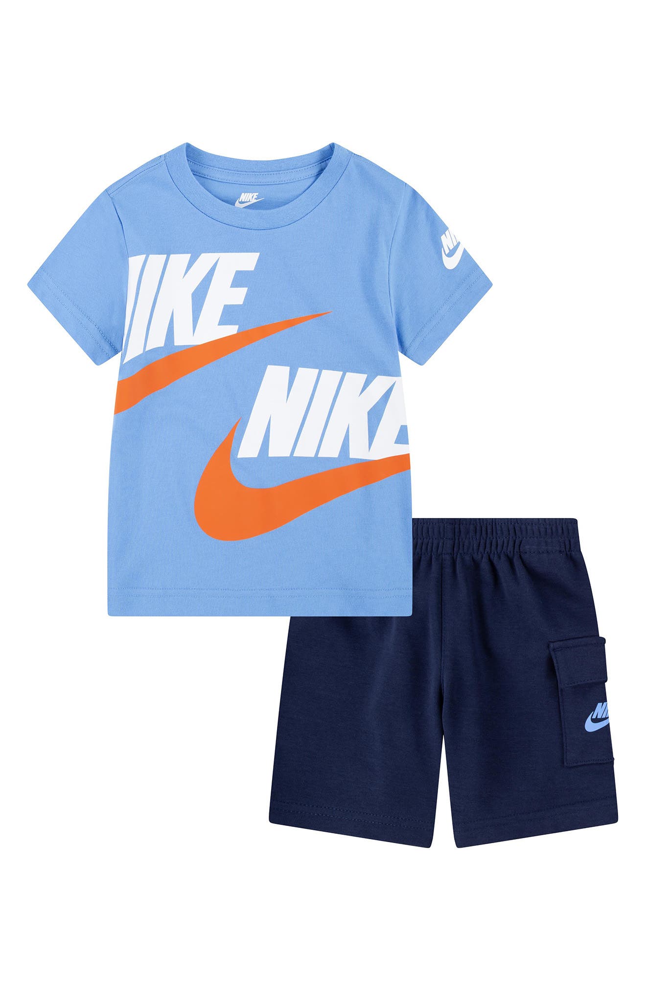 Nike Uşaq T-Shirt və Cargo Şortu Dəsti YoxYox