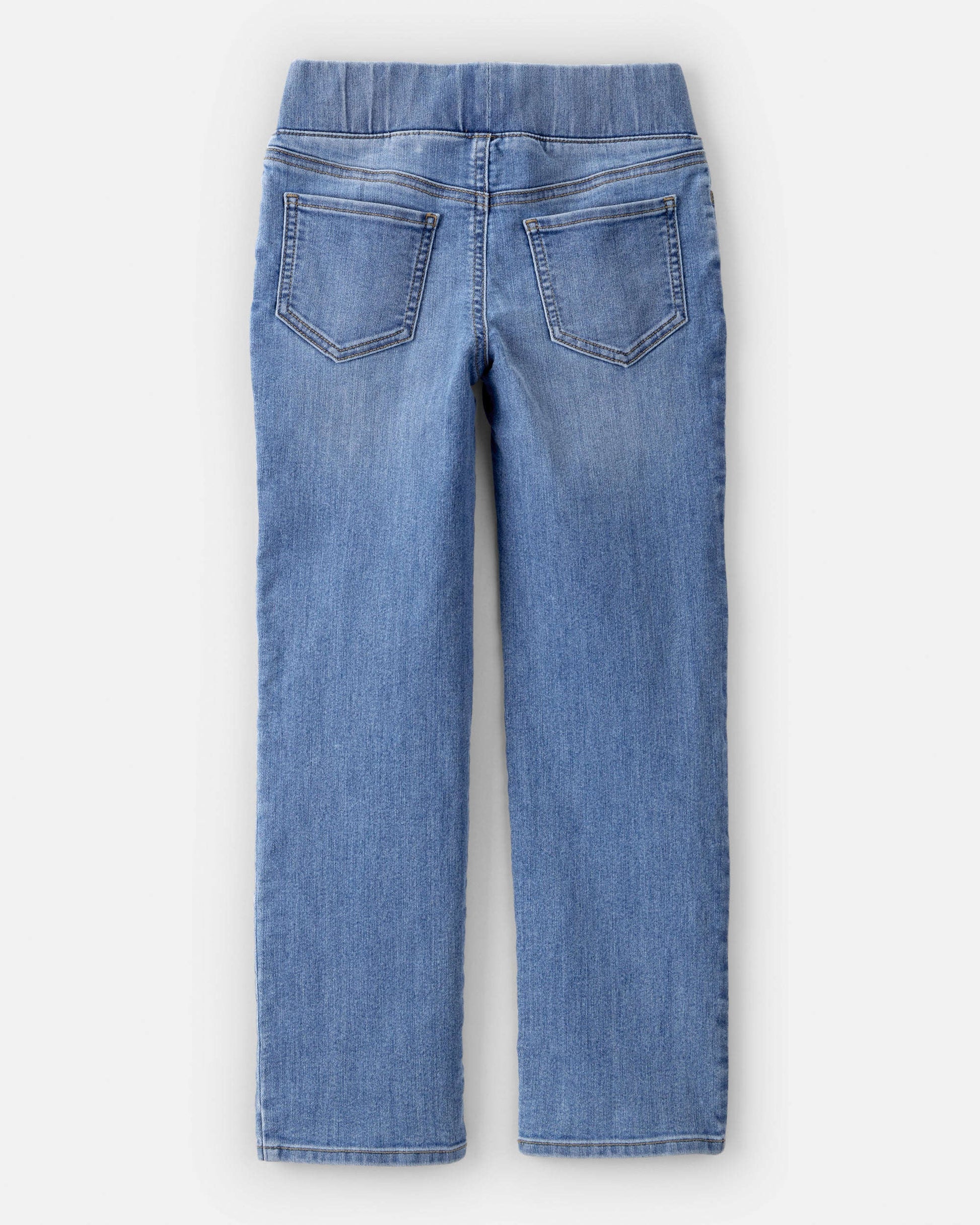 OshKosh B'gosh Qızlar Orta Bel Denim Çəkmə Cins - Mavi YoxYox