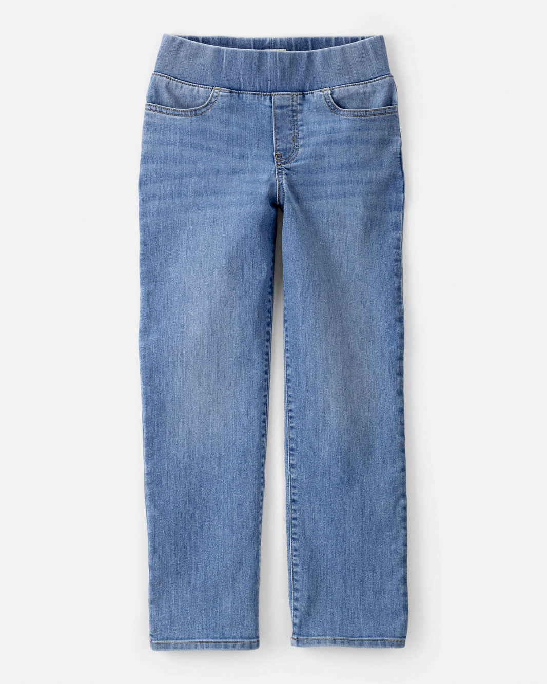 OshKosh B'gosh Qızlar Orta Bel Denim Çəkmə Cins - Mavi YoxYox
