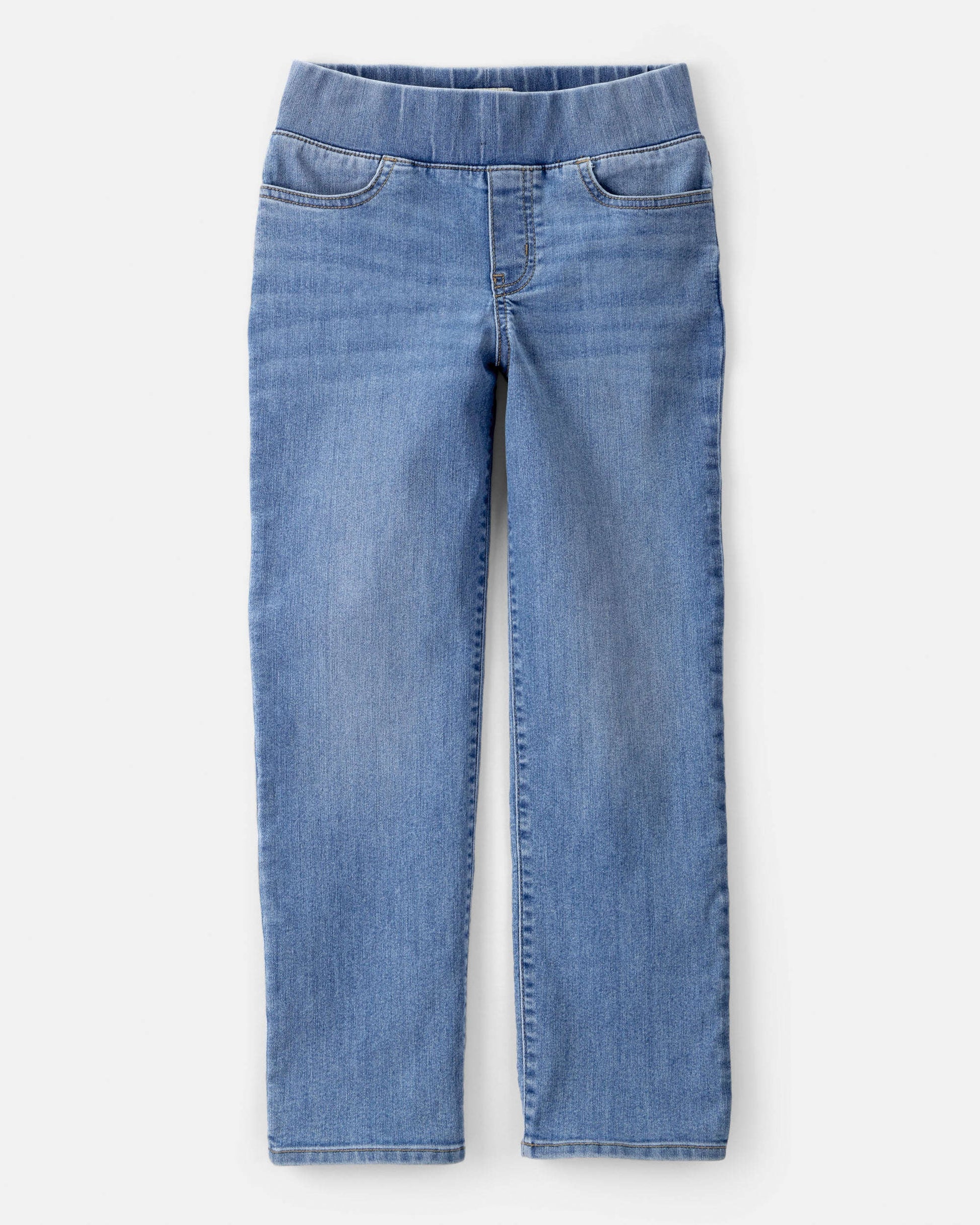 OshKosh B'gosh Qızlar Orta Bel Denim Çəkmə Cins - Mavi YoxYox