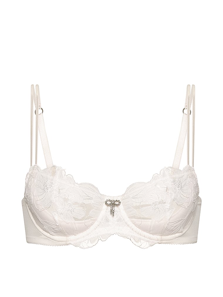 Victoria's Secret Wicked Unlined Frou Frou Işlemeli Balkonyet Büstiyer