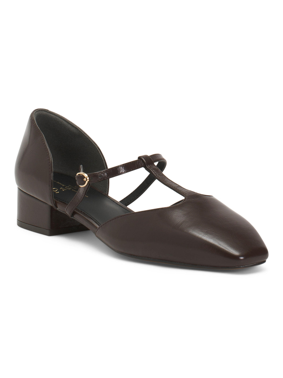 LINEA PAOLO Leather Coralee T-Sapan Topuqlu Ayaqqabı