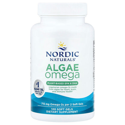 Nordic Naturals Algae Omega 120 Softgel 357.5 Mg