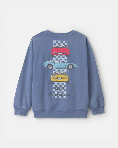 OshKosh B'gosh Oğlan Corvette Fransız Tərsi Huddi - Mavi