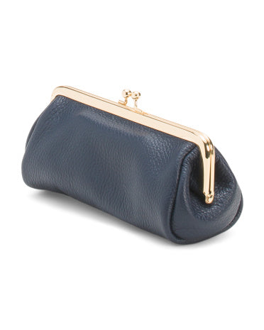 MARLON İtaliyada İstehsal Edilmiş Dəri Şərq-Qərb Kilit Çantası
