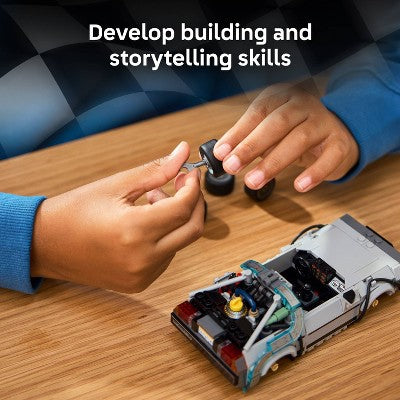 LEGO Speed Champions Gələcəkdən Qayıt Zaman Maşını 77256
