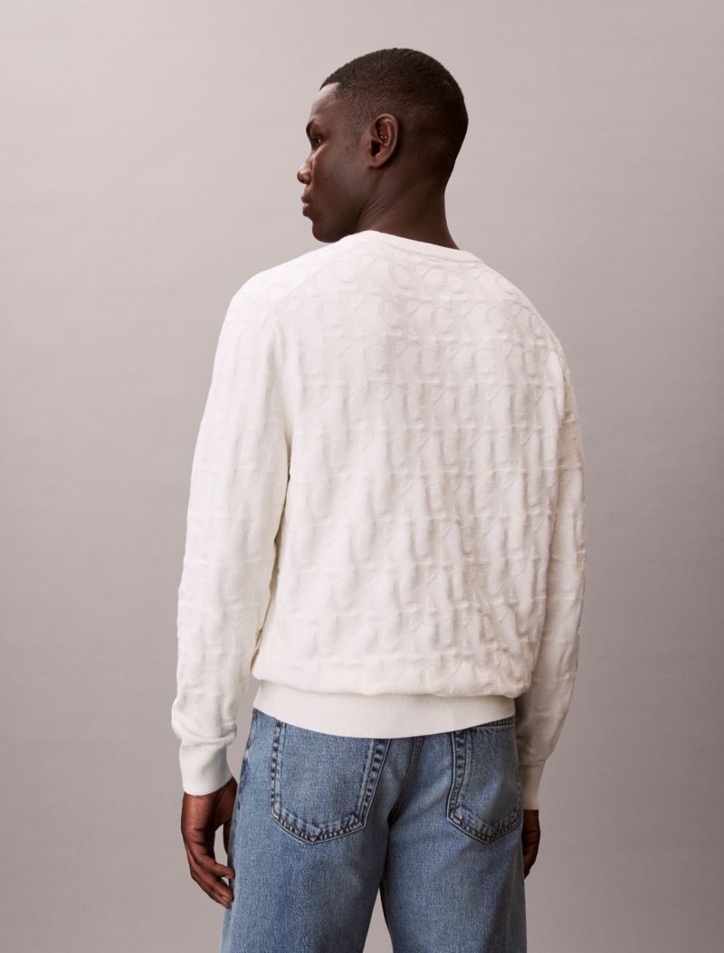 Calvin Klein Monogram Rahat Svetər