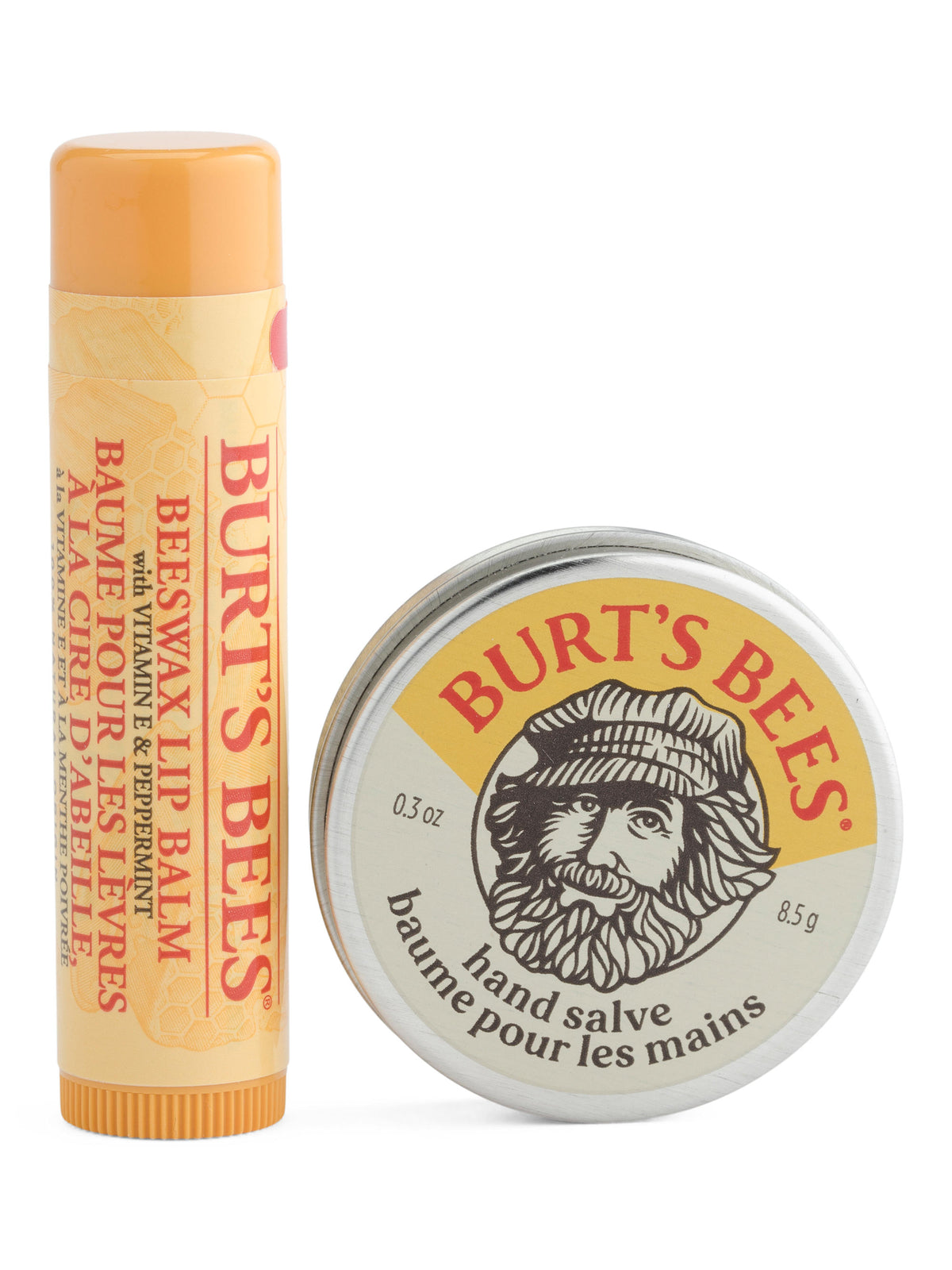 BURT'S BEES Bit Of Burts Beeswax Dodaq Balzamı və Əl Kremi Hədiyyə Dəsti