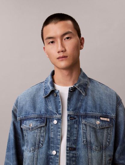 Calvin Klein 90s Denim Trucker Gödəkçəsi