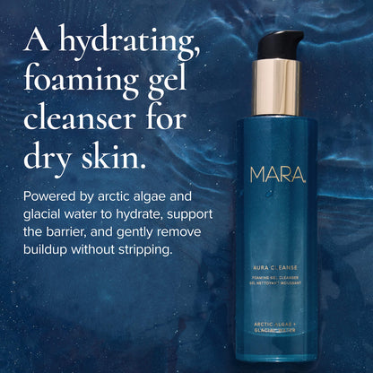 MARA Aura Cleanse Köpüklü Jel Üz Yuma Vasitəsi Quru Dəri üçün