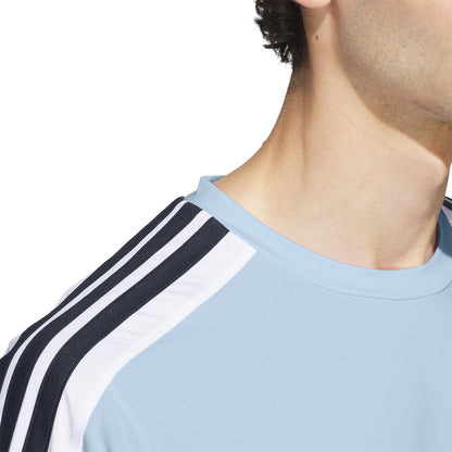 Adidas Kişi 3-Stripes Köynəyi Tünd Mavi