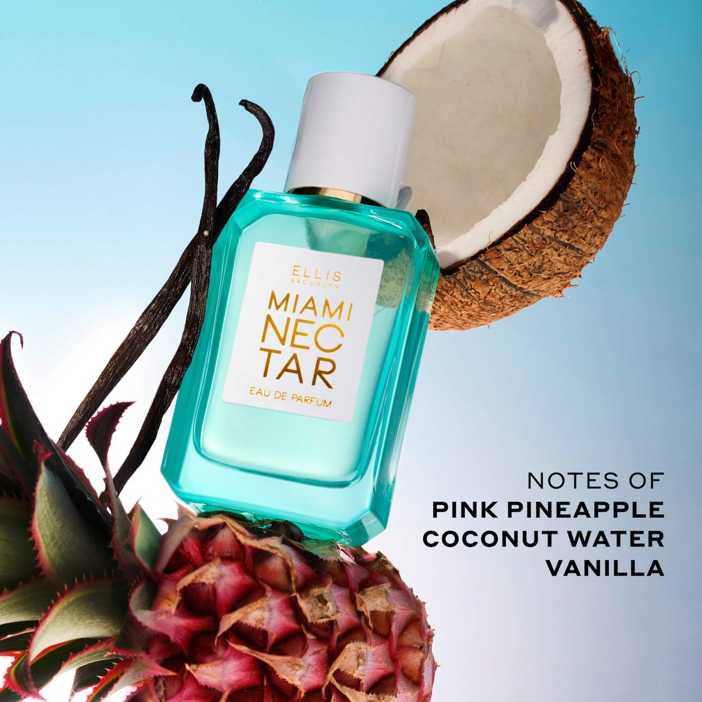 Ellis Brooklyn MIAMI NECTAR Kokos və Çəhrayı Ananasla Eau de Parfum