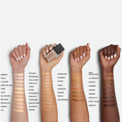 NARS Işıq Əks Etdirən Dəri İyileşdirici Orta Örtüklü Tonal Krem Kakao Peptidləri ilə