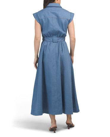 NICHOLAS Trisha Utility Midi Geyimi