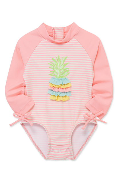 Little Me Ananas UPF 50+ Bir Parça Rashguard