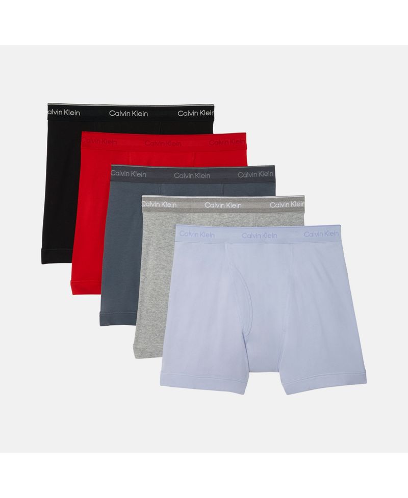 Calvin Klein Kişi 5-Paket Pamuk Klassik Boxer Briefs Təkamül