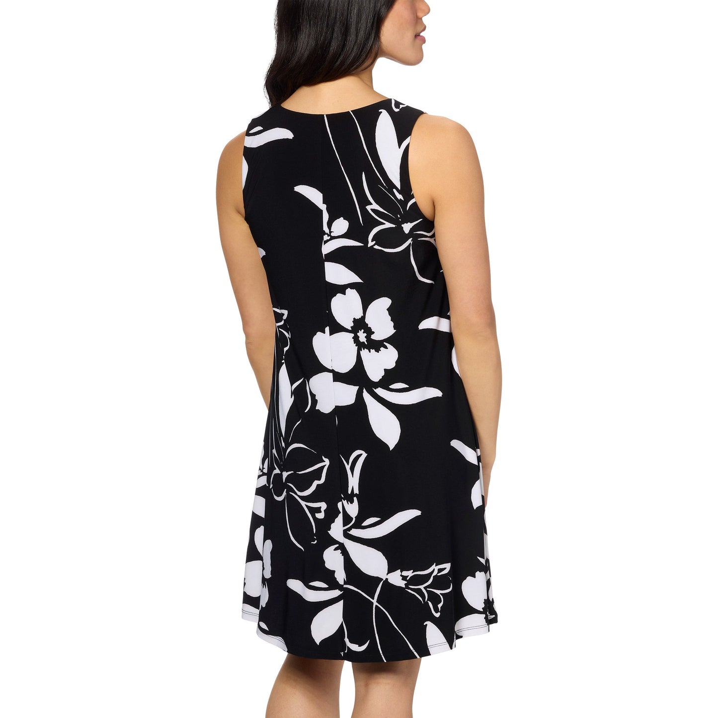 Anne Klein Qadın Kolsuz Geyim, Qara, Large