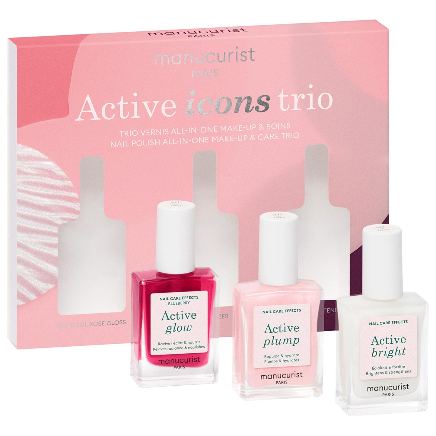 Manucurist Active Icons Trio Dodaq Cılaması Dəsti