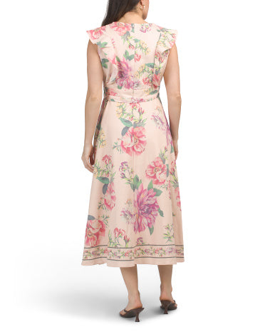 DALIA MACPHEE Qanad Yəllə Denim Midi Geyim