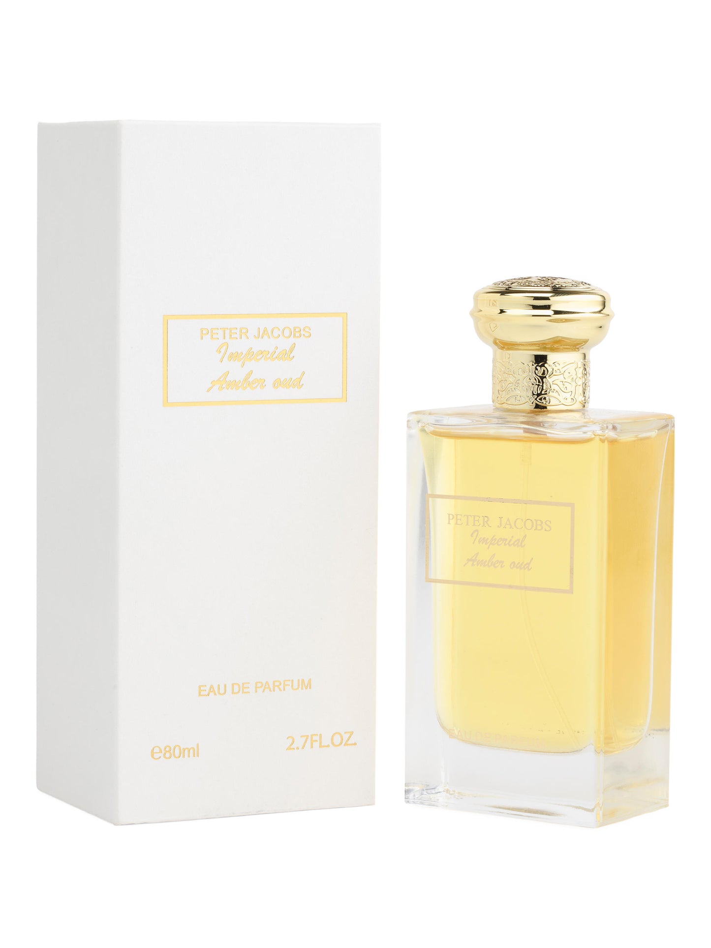 PETER JACOBS 2.7oz İmperial Amber Oud Eau De Parfum