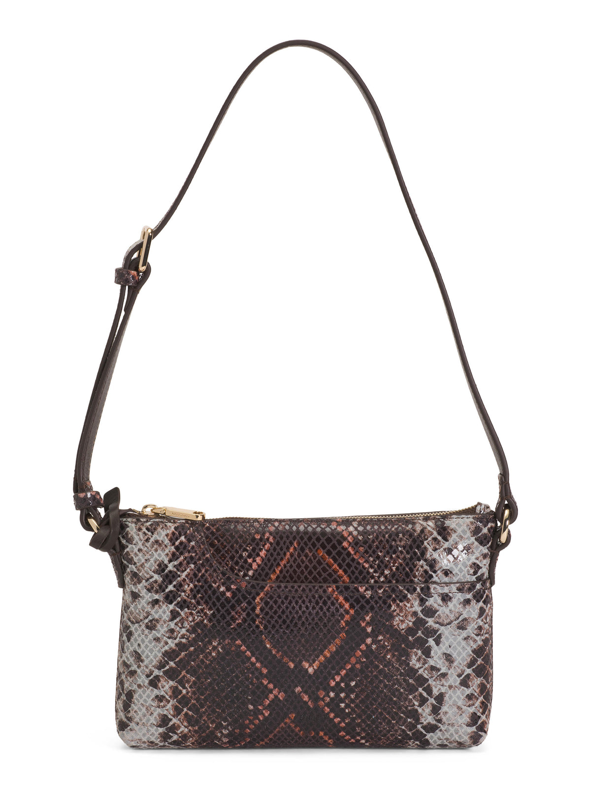 RADLEY LONDON Dəri Cib Saxta İlan Mini Fermuarlı Şərq-Qərb Çiyin Çantası