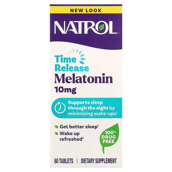 Natrol Melatonin Gecikdirilmiş Buraxilis 10 Mq 60 Tablet YoxYox