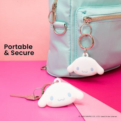 Hamee Apple AirTag üçün Sanrio Personajları ilə Silikon Qoruyucu Qapaq - Hello Kitty