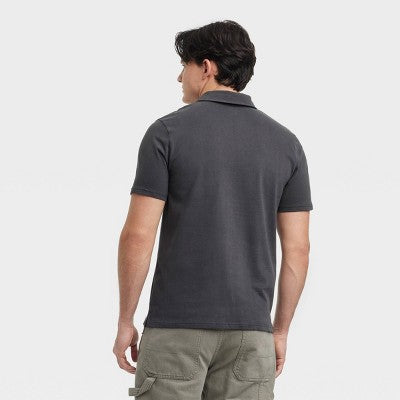 Goodfellow & Co Kişi Vintage Polo Köynəyi Boz XXL