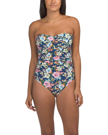 NIPTUCK Jacinta Qarın Kontrollu Bandeau Stil Bir Parça Mayosu