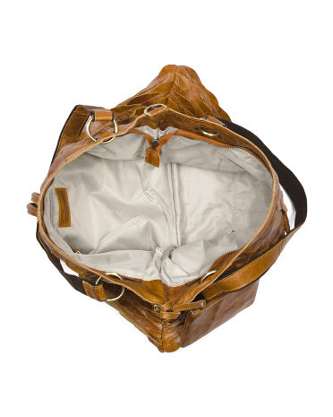 AMERILEATHER Leather Sana Çanta