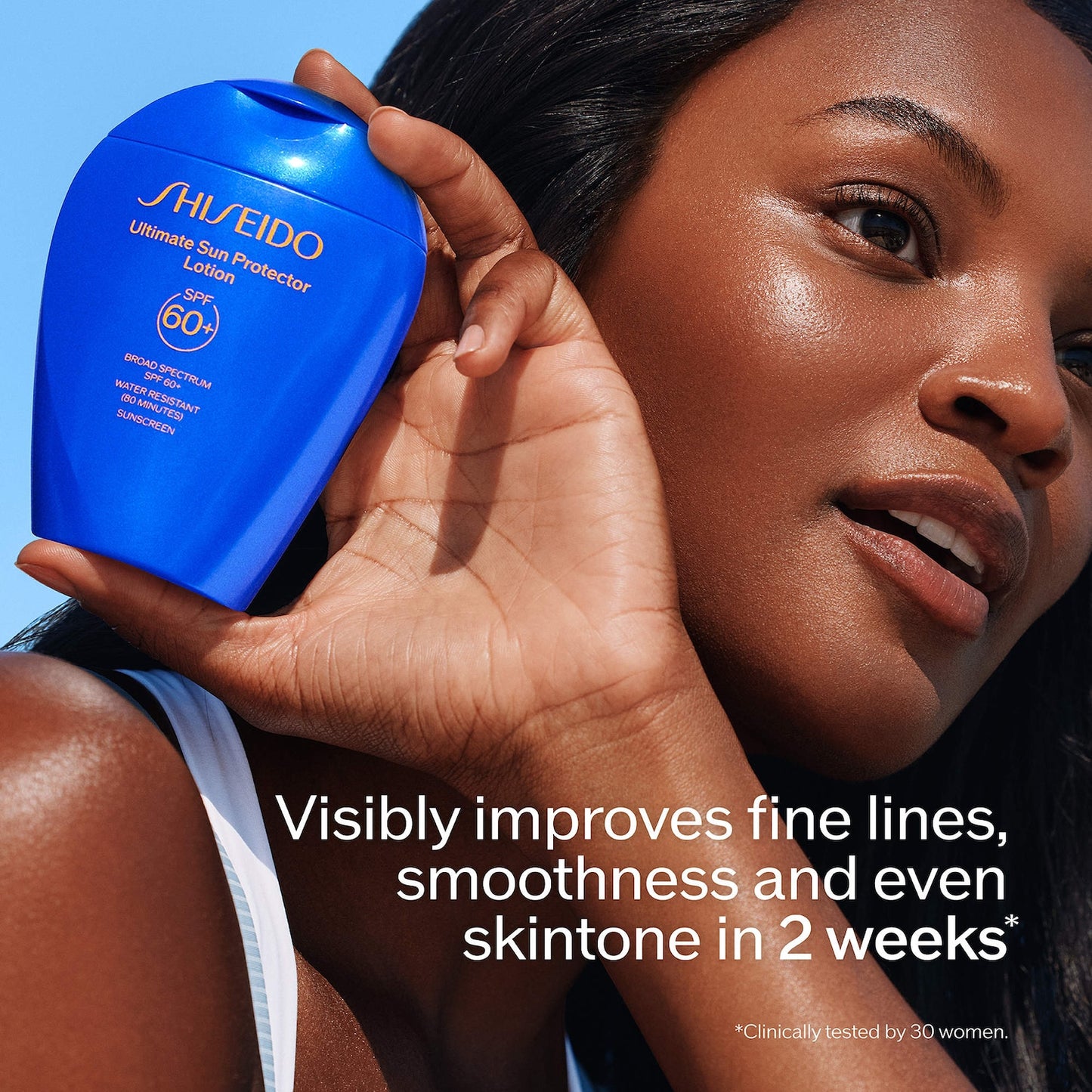 Shiseido Ultimate Günəş Qoruyucu Üz və Bədən Losyonu SPF 60+