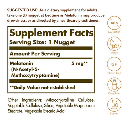 Solgar Melatonin 5 Mg 120 Kapsul