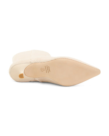 STUART WEITZMAN Made In Spain Naomi 50 Zip Çəkmələri