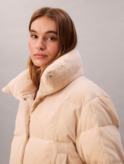 Calvin Klein Cord Puffer Gödəkçə