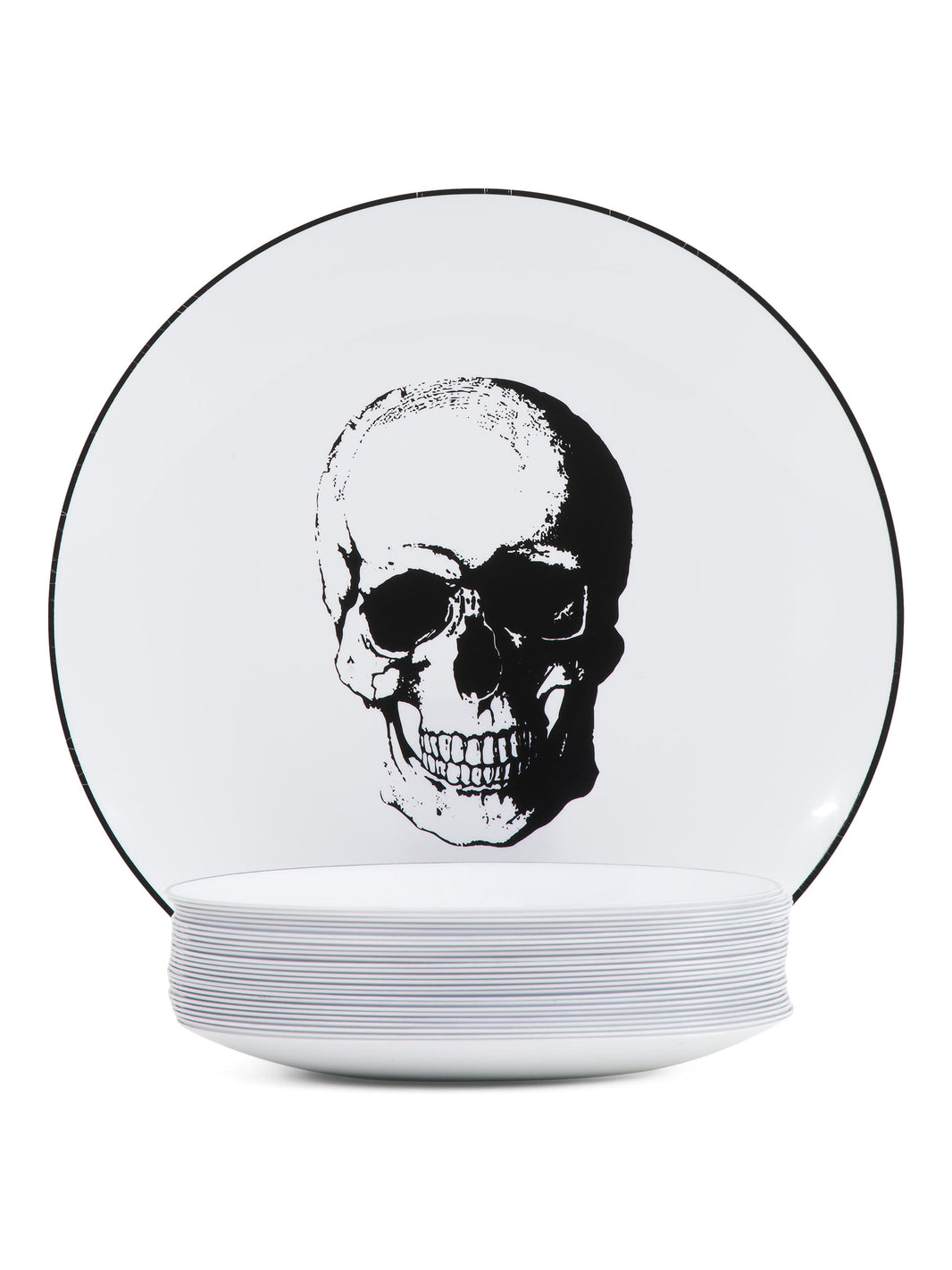 SPOOKY NIGHT 50 Parça Qorxunc Kəllə Qutusu Stolüstü Dəsti
