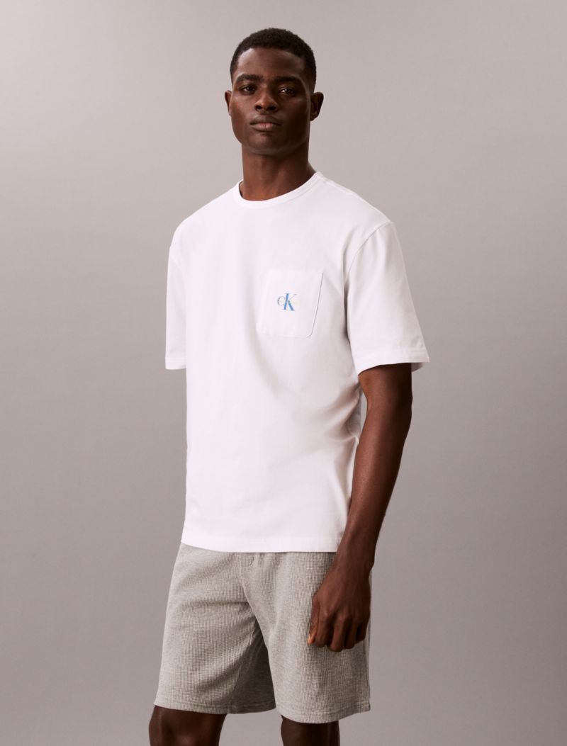 Calvin Klein Icon Cotton Stretch Monologo Yuxu Köynəyi