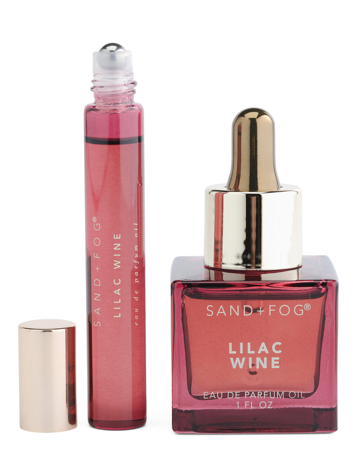 SAND AND FOG 2 Parça Lila Şərab Eau De Parfum Yağı Qutulanmış Hədiyyə Dəsti