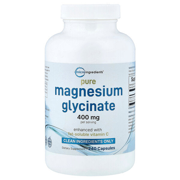 Micro Ingredients Pure Magnesium Glycinate 240 Kapsul