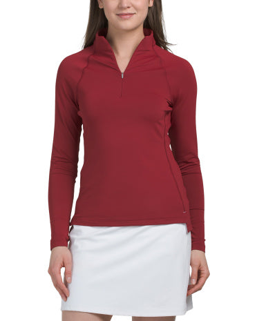PETER MILLAR Raglan Kollu Perth Qatlı Bluzka