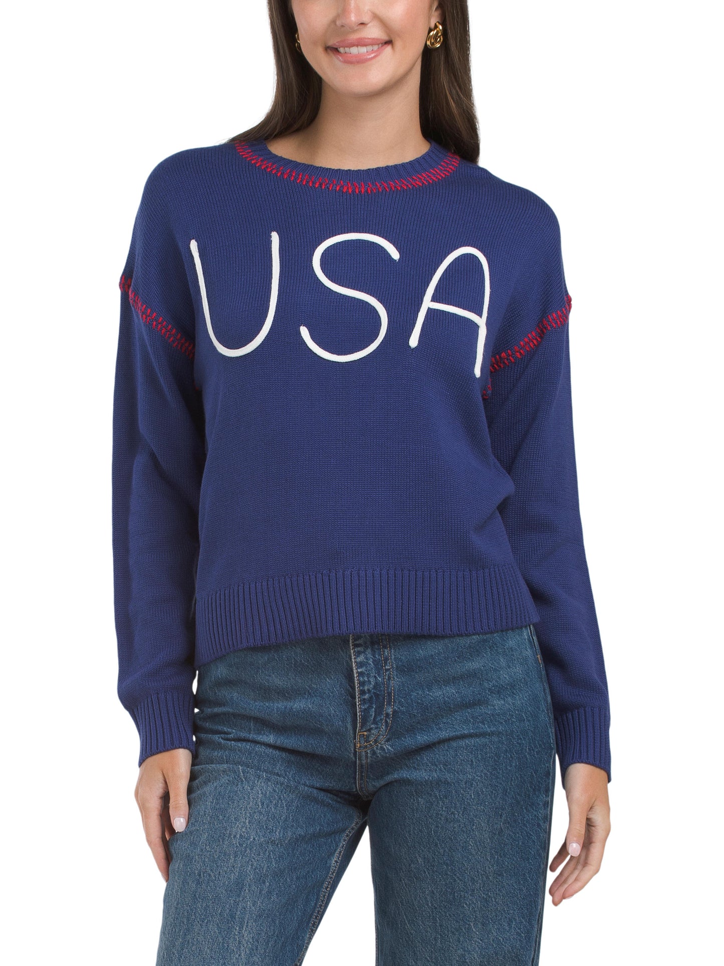 CUPCAKES & CASHMERE Usa Sweater