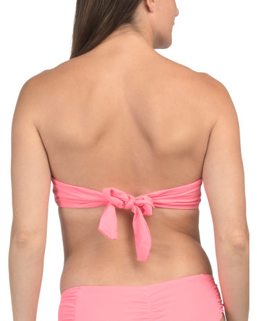 BECCA Color Code Bandeau Bikini Üst Hissəsi