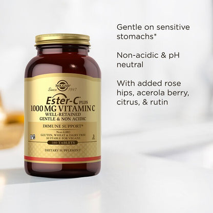 Solgar Ester-C Plus Vitamin C 1000mg 180 Tablet