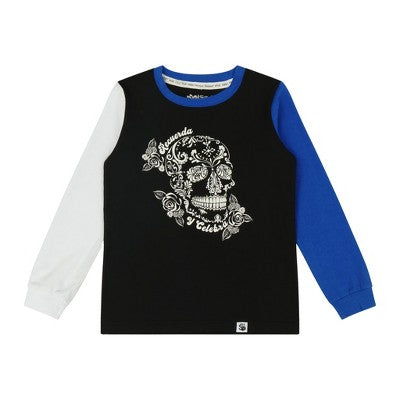 Mixed Up Clothing Rəngli Blok Qrafik Uzun Tərəfli Köynək - Recuerda Uşaq
