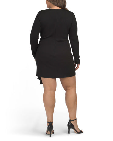 BCBG Asimmetrik Mini Geyim