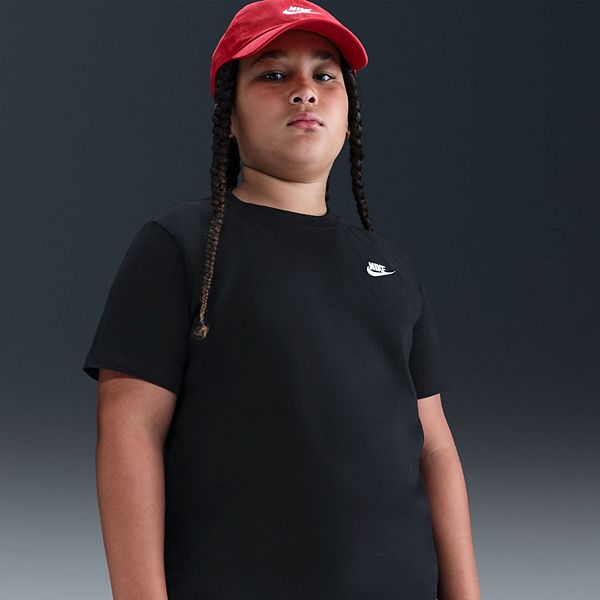 Uşaq 8-20 Nike Sportswear Köynəyi Adi və Böyük Ölçüdə
