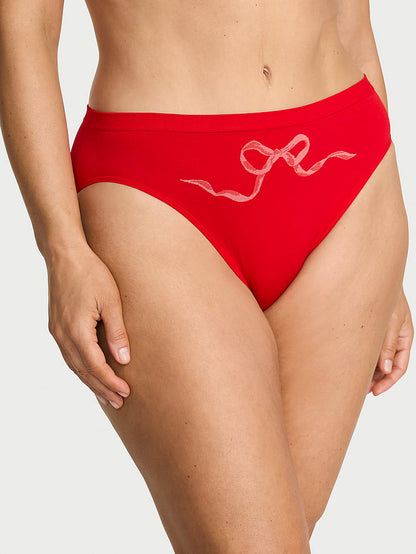 Victoria's Secret Seamless Qövs Detallı Yüksək Bel Brifinə