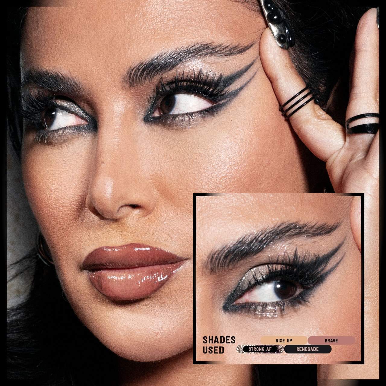 HUDA BEAUTY Pretty Grunge Göz Kölgəsi Paletası