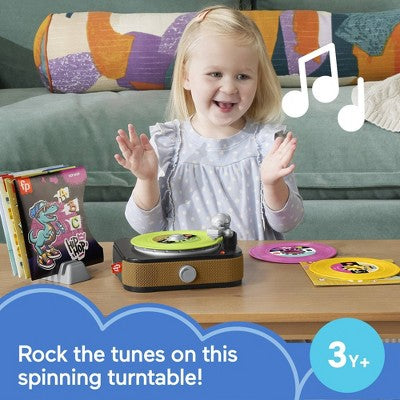 Laugh & Learn Fisher-Price Rockin' Record Player Uşaq Üçün Musiqi Oyuncağı