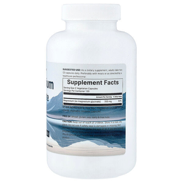 Micro Ingredients Magnesium Glycinate 240 Vegetarian Kapsul 175 Mg